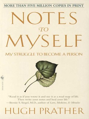 cover image of Notes to Myself